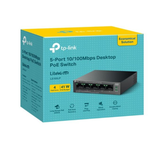 Przełącznik LS105LP 5xFE PoE