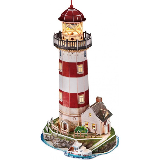 Puzzle 3D 72 elementy Latarnia wersja nocna