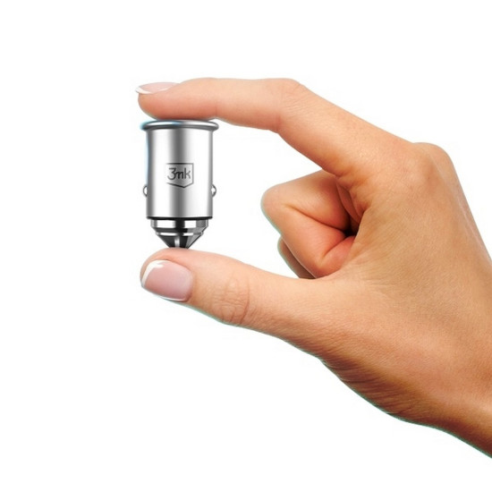 Ładowarka samochodowa 45W 1xUSB-C+USB-A 