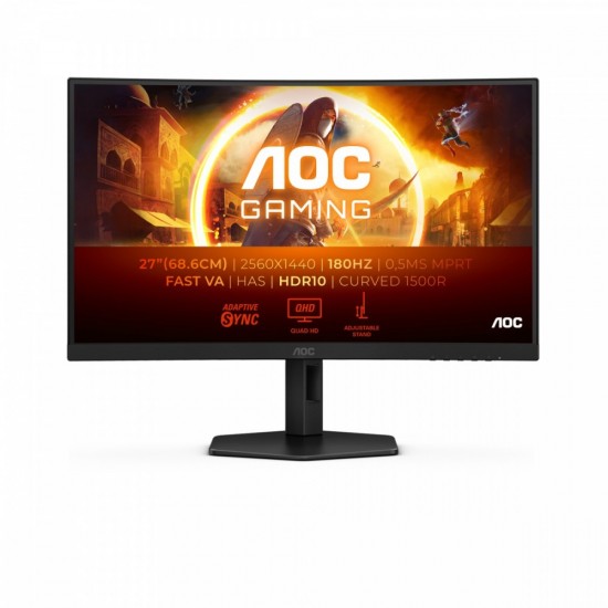 Monitor CQ27G4X 27 cali Zakrzywiony Fast VA 180Hz HDMIx2 DP HAS 