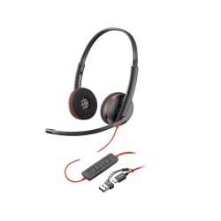 Słuchawki Blackwire 3220 USB-A/C  8X2J9A6 Czarne