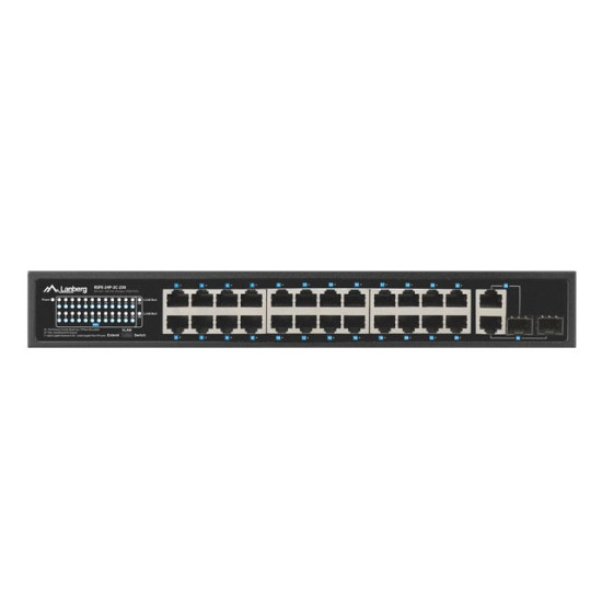 Przełącznik 24X 100MB POE+ /2x COMBO 250W RSFE-24P-2C-250 