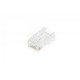 Wtyk RJ45 (8P8C) przelotowy, kat.6, nieekranowany, AWG 26-24, opakowanie 100 szt. 