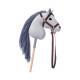 Koń na kiju Hobby Horse HOPPIHORSE A3 szary