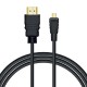 Kabel HDMI (M) - micro HDMI (M) z Ethernetem,  2m, CL-40/M