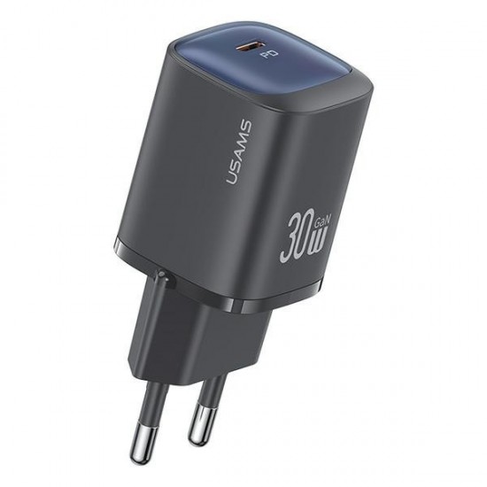 Ładowarka sieciowa 30W GaN USB-C Fast charging Czarna 