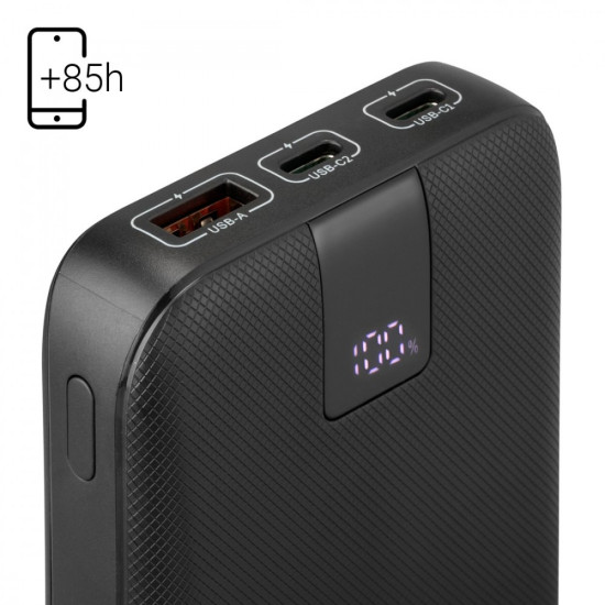 Power pack PD 10000 mAh Antracyt 