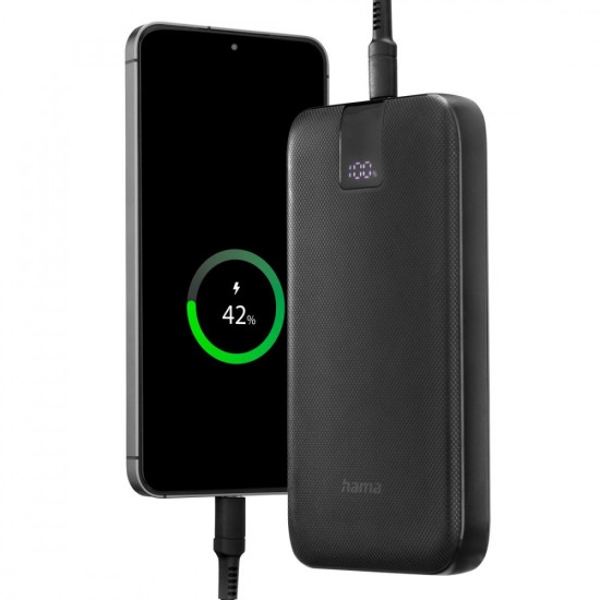 Power pack PD 10000 mAh Antracyt 