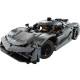 Klocki Technic 42173 Szary hipersamochód Koenigsegg Jesko Absolut