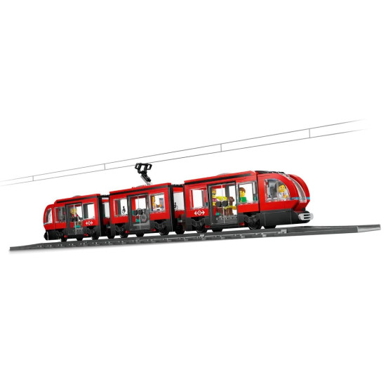 Klocki City 60423 Tramwaj miejski ze stacją