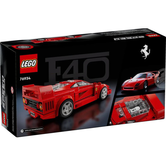 Klocki Speed Champions 76934 Supersamochód Ferrari F40