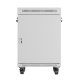 Szafa stojąca rack 19' 15U 600X600 szara LCD flack pack 