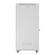 Szafa stojąca rack 19' 42U 800x1000 szara drzwi szkalne flat pack 