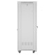 Szafa stojąca rack 19' 42U 600x800 szara drzwi szklane flack pack 