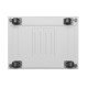 Szafa stojąca rack 19' 42U 600x800 szara drzwi szklane flack pack 