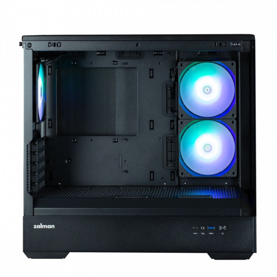 Obudowa P30 V2 MicroATX Mini Tower 3 FansRGB BL 