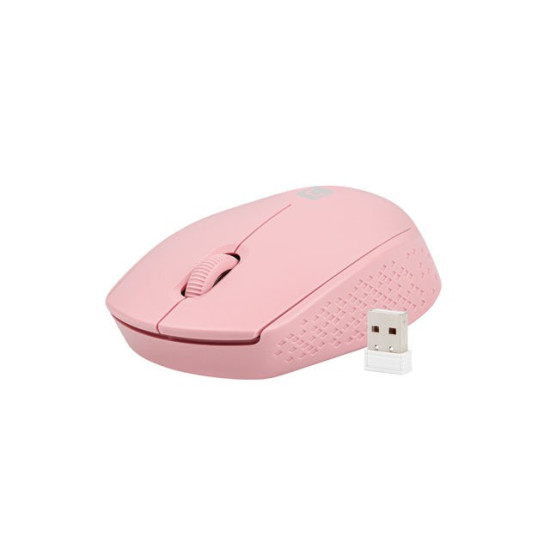 Mysz bezprzewodowa Stork 1600 DPI Różowa 