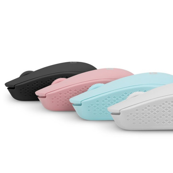 Mysz bezprzewodowa Stork 1600 DPI Różowa 
