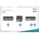 HUB/Koncentrator 4-portowy USB 2.0 HighSpeed, aktywny, czarno-srebrny