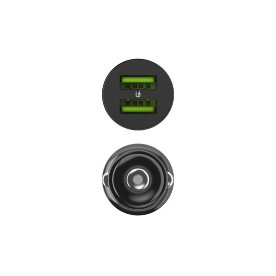 Ładowarka samochodowa GC PowerRide Nano36 36W 6A 2x USB-A 