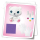 Zestaw kreatywny Creative Studio panda maskotka do kolorowania