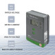 Solarny regulator ładowania MPPT z czujnikiem temperatury  20A | 12V / 24V | LCD | 2 x USB 