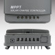 Solarny regulator ładowania MPPT z czujnikiem temperatury  20A | 12V / 24V | LCD | 2 x USB 