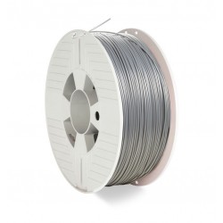 Filament 3D ABS Silver 1,75mm /1kg/Szary/ 55032  Filament 3D ABS Silver 1,75mm /1kg/Szary/ 55032