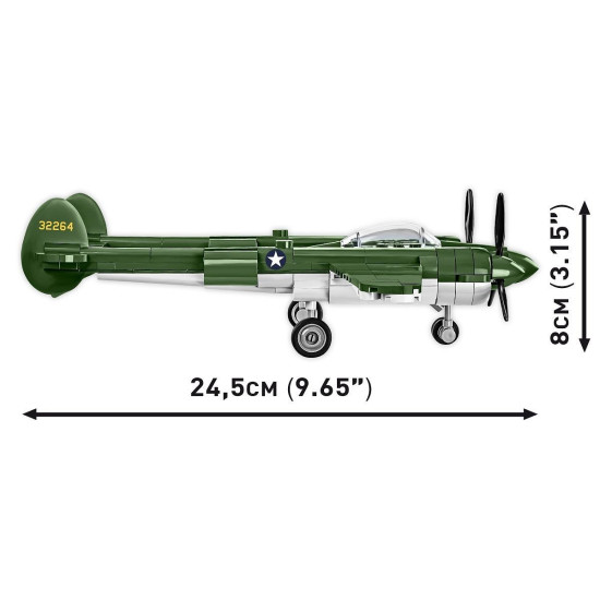 Klocki Lockheed P-38 Lightning 332 klocki