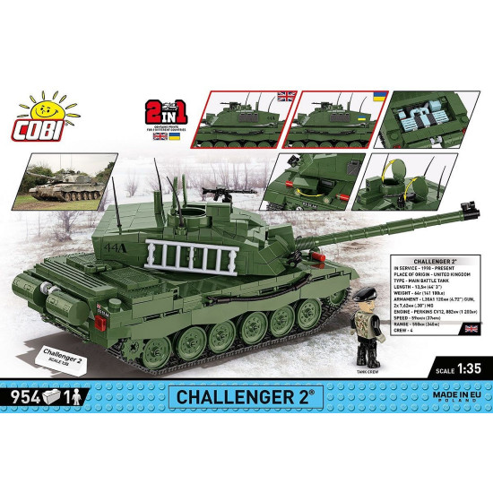 Klocki Challenger 2 954 klocki