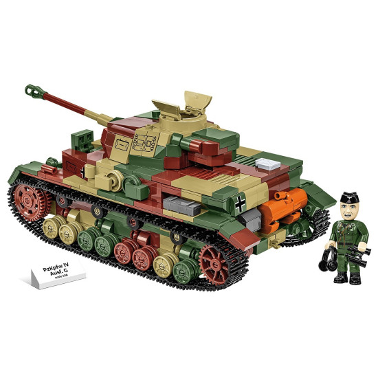 Klocki WWII PZKPFW IV AUSF.G 1107 klocków
