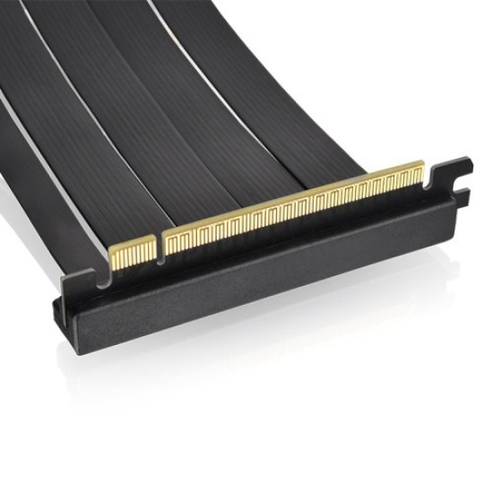 Riser taśma - TT Premium PCI-E 4.0 x16 Extender - 130mm 90° 
