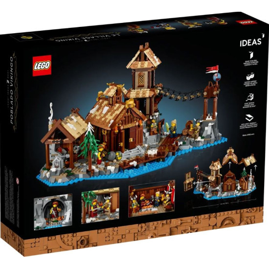 Klocki Ideas 21343 Wioska Wikingów