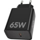Zasilacz PD65W USB-C uniwersalny do notebooków, smartfonów, tabletów, power banków oraz innych urządzeń z gniazdem zasilającym USB-C