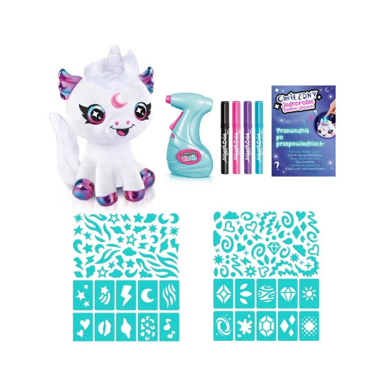 Zestaw Projekt Plusz Gwiezdny Jednorożec ze świecącym rogiem