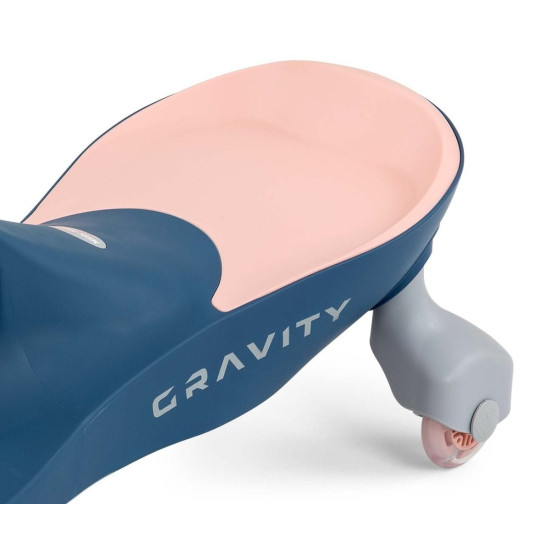 Jeździk grawitacyjny Gravity granatowo-różowy