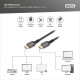 Kabel połączeniowy PREMIUM DisplayPort 8K60Hz UHD DP/DP M/M 1m Czarny 