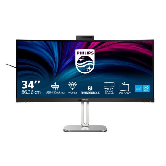Monitor 34B2U6603CH 34 cale Curved VA HDMIx2 DP HAS Thunderbolt RJ45