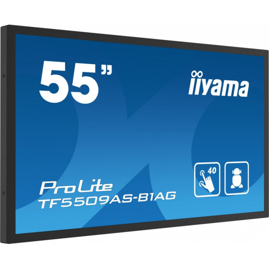 Monitor 55 cali TF5539AS-B1AG,IPS,4K,HDMIx2,DP,RJ45,3xUSB,2x10W,      ANDROID,24/7,IP65 