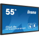 Monitor 55 cali TF5539AS-B1AG,IPS,4K,HDMIx2,DP,RJ45,3xUSB,2x10W,      ANDROID,24/7,IP65 