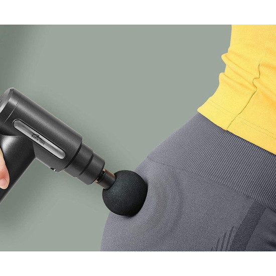 Pistolet do masażu (4 głowice) MASSAGE GUN MT6521