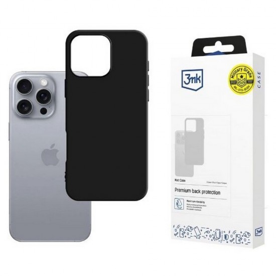 Matt Case iPhone 16 Pro 6,3 Czarne