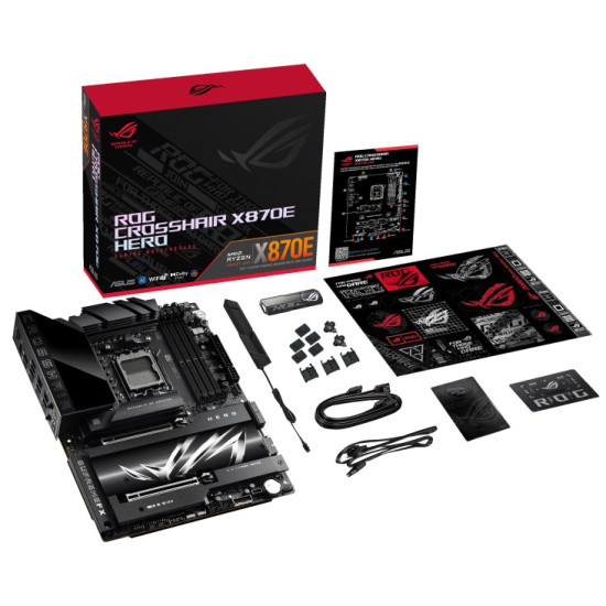 Płyta główna ROG CROSSHAIR X870E HERO AM5 4DDR5 HDMI/USB-C 