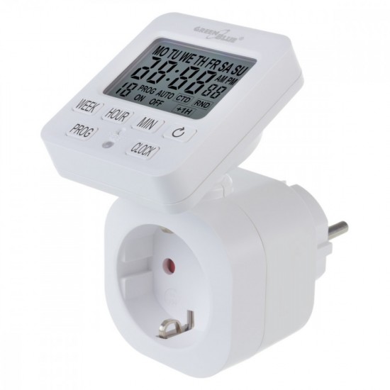 Timer cyfrowy GB605 E 16A IP20 