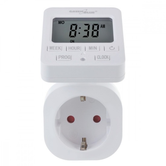 Timer cyfrowy GB605 E 16A IP20 