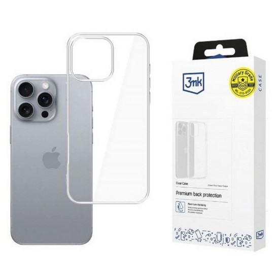 Etui Clear Case iPhone 16 Pro 6,3 przezroczysty 