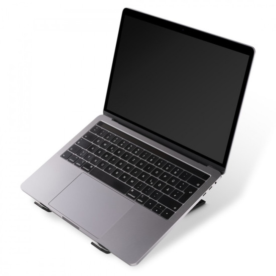 Podstawka składana pod laptopa light 15,6 cala czarna