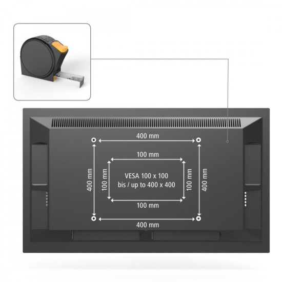 Uchwyt LCD/LED 400 x400 motion 65 cali