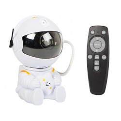 Lampka nocna projektor LED astronauta 
