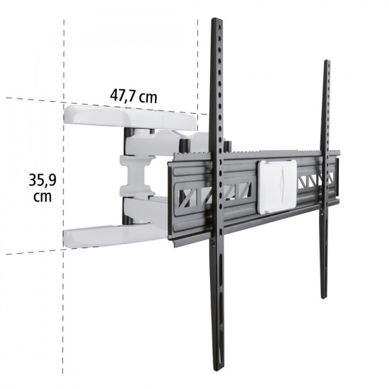 Uchwyt LCD/LED 800X600 fullmotion 90 cali